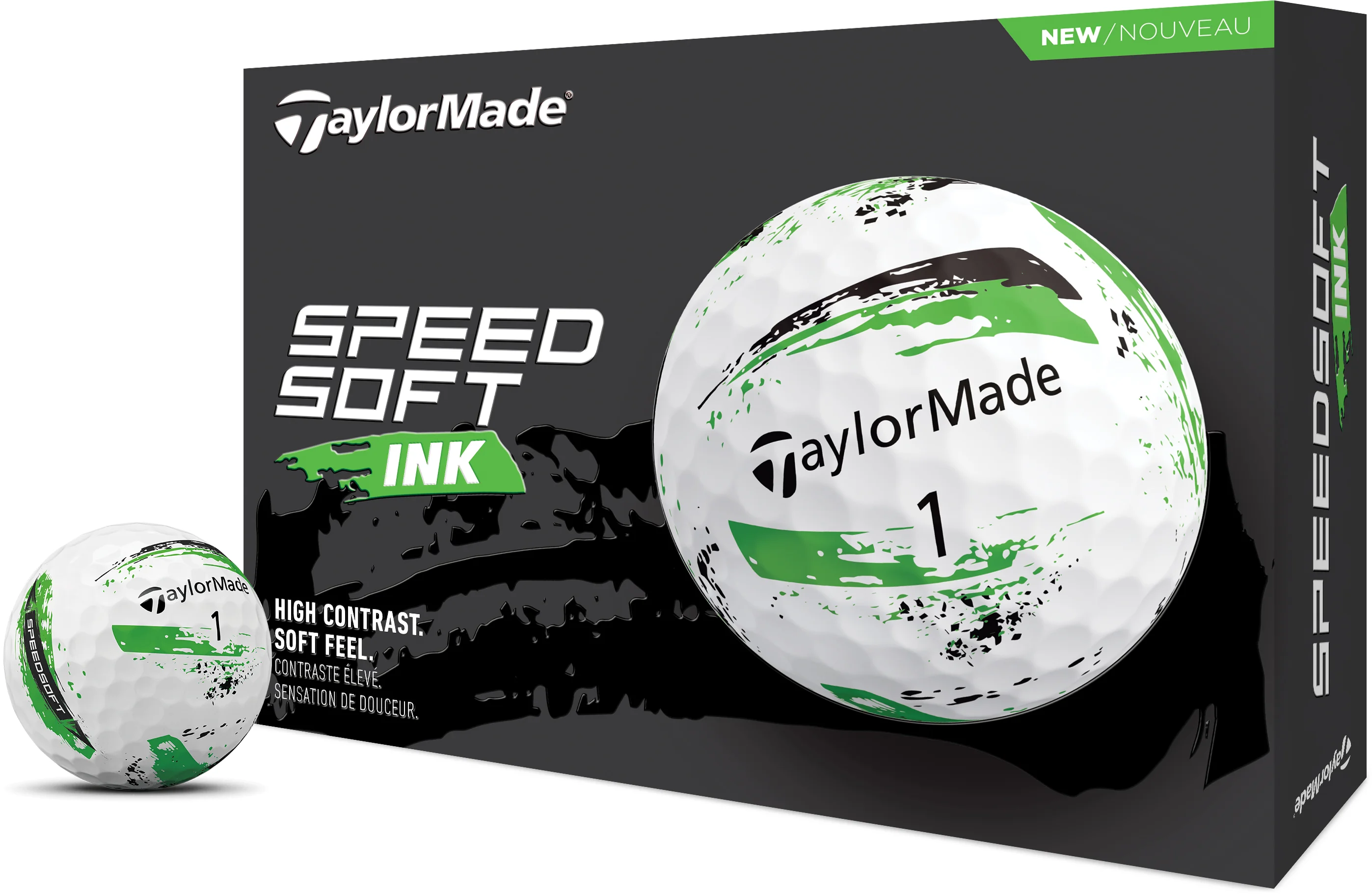 TaylorMade 2024 SpeedSoft Ink Golf Balls