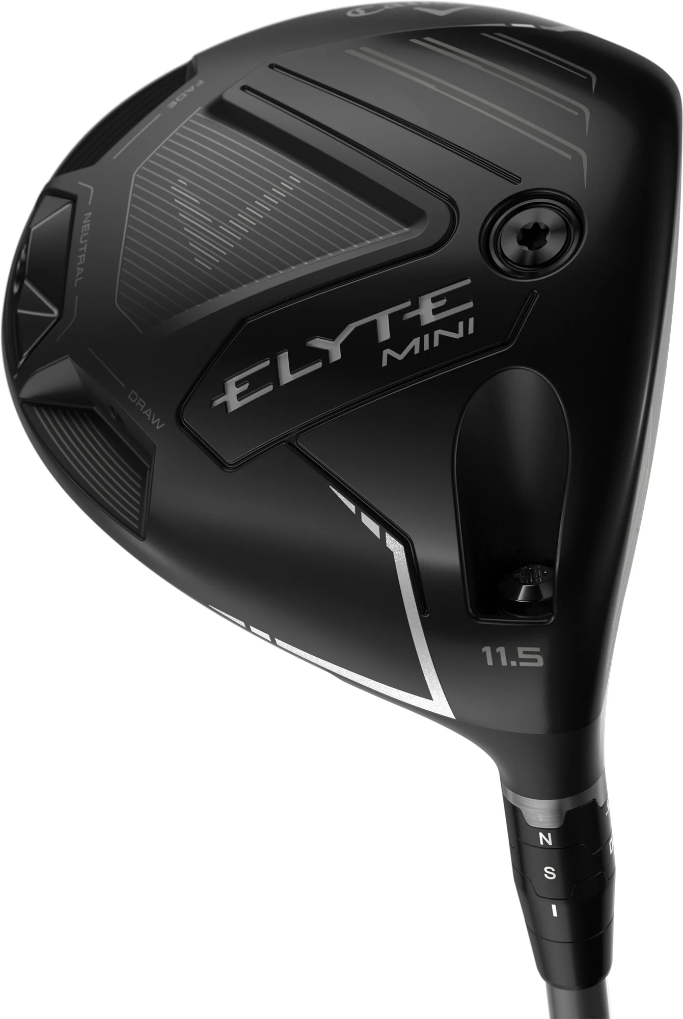 Callaway Elyte Night Edition Mini Driver 2025 - RIGHT - TEN 1K BLK 65 S - 11.5 - Golf Clubs