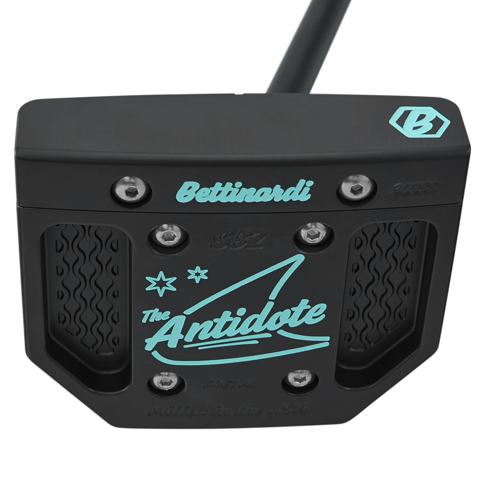 Bettinardi Limited Run Antidote SB2 Retro Teal Flymill Putter - RIGHT - SB2 - TIFF BLUE - 34" - Golf Clubs