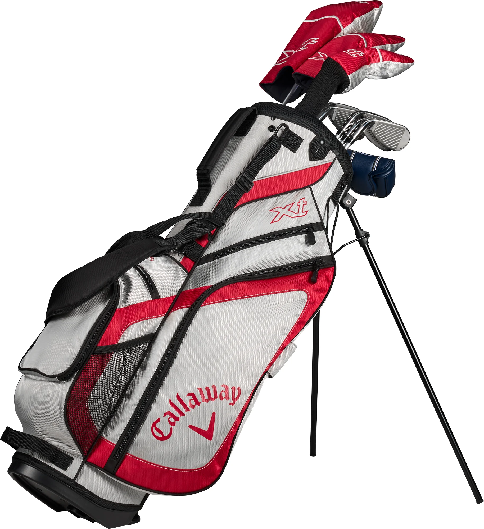 Callaway Teen XT 11-Piece Complete Golf Package Set 2026 - RED/WHITE - RIGHT