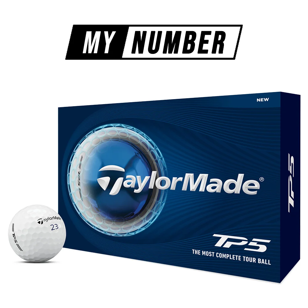 TaylorMade TP5 MyNumber Golf Balls 2026