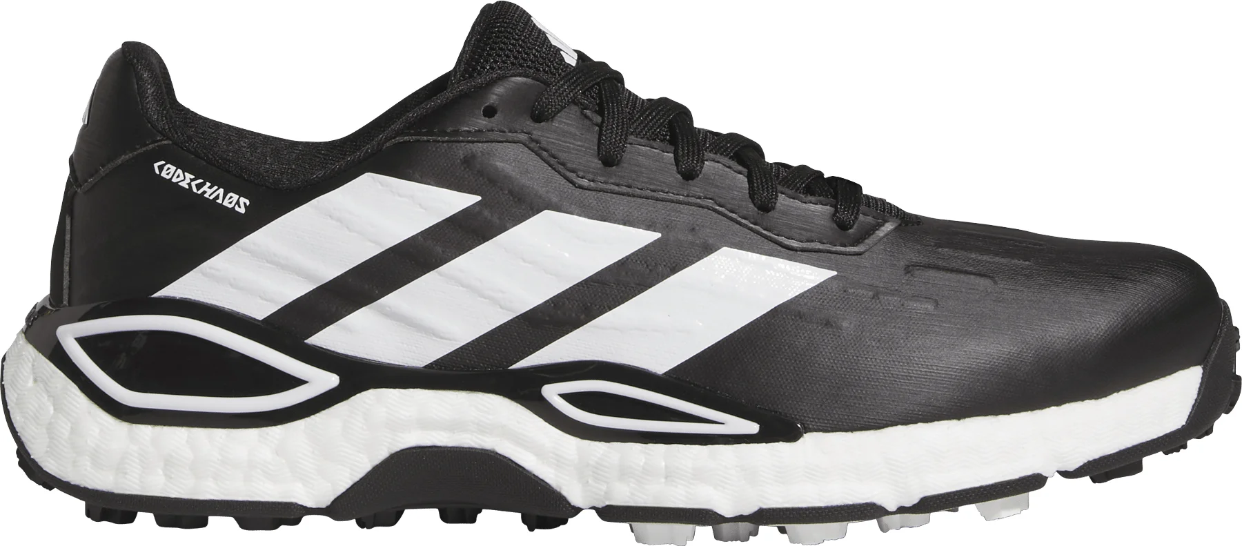 adidas CodeChaos 27 Spikeless Golf Shoes - Core Black/Cloud White/Core Black - 9.5 - MEDIUM