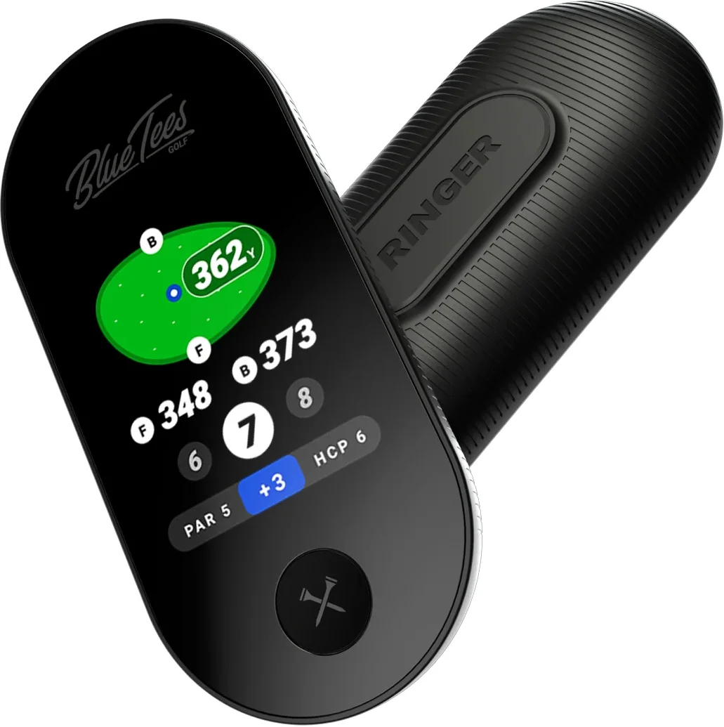 Blue Tees Ringer Handheld Golf GPS