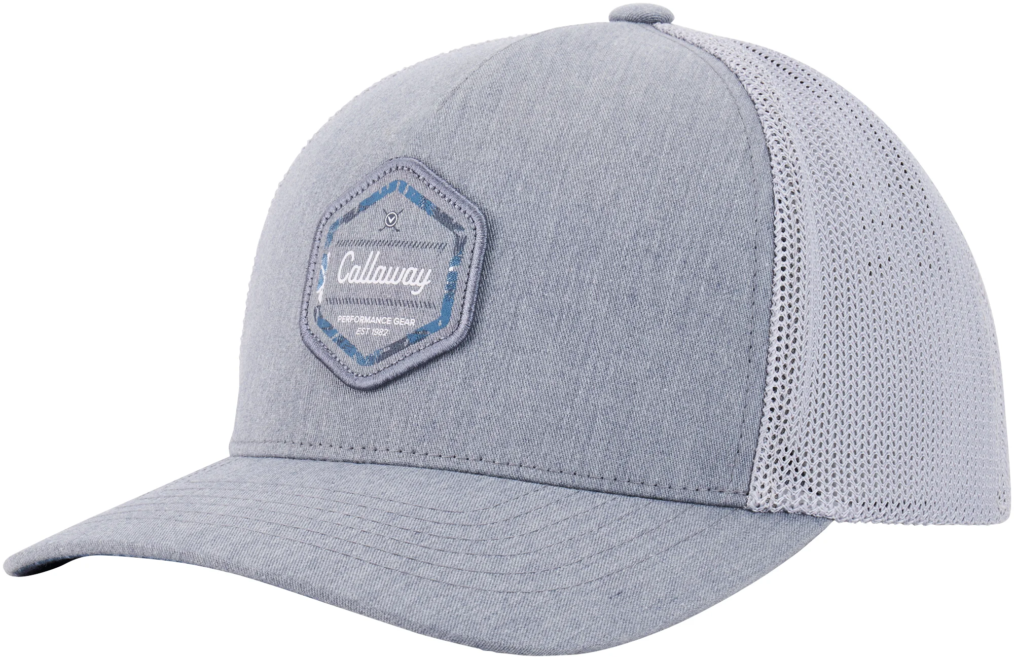 Callaway Carlsbad Trucker Mens Golf Hat - Grey