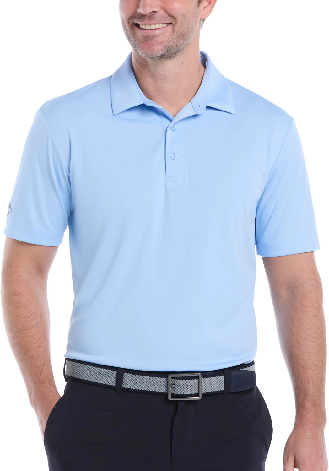 Callaway Tournament Golf Polo - Blue, Size: Large