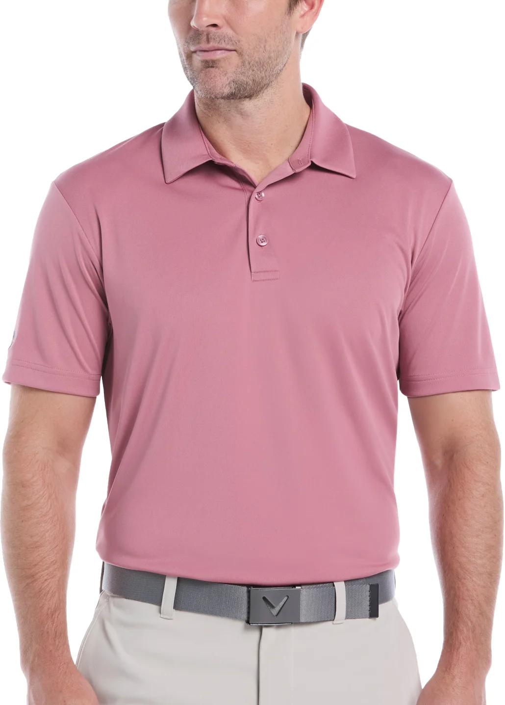 Callaway Tournament Golf Polo - Red, Size: XXXL