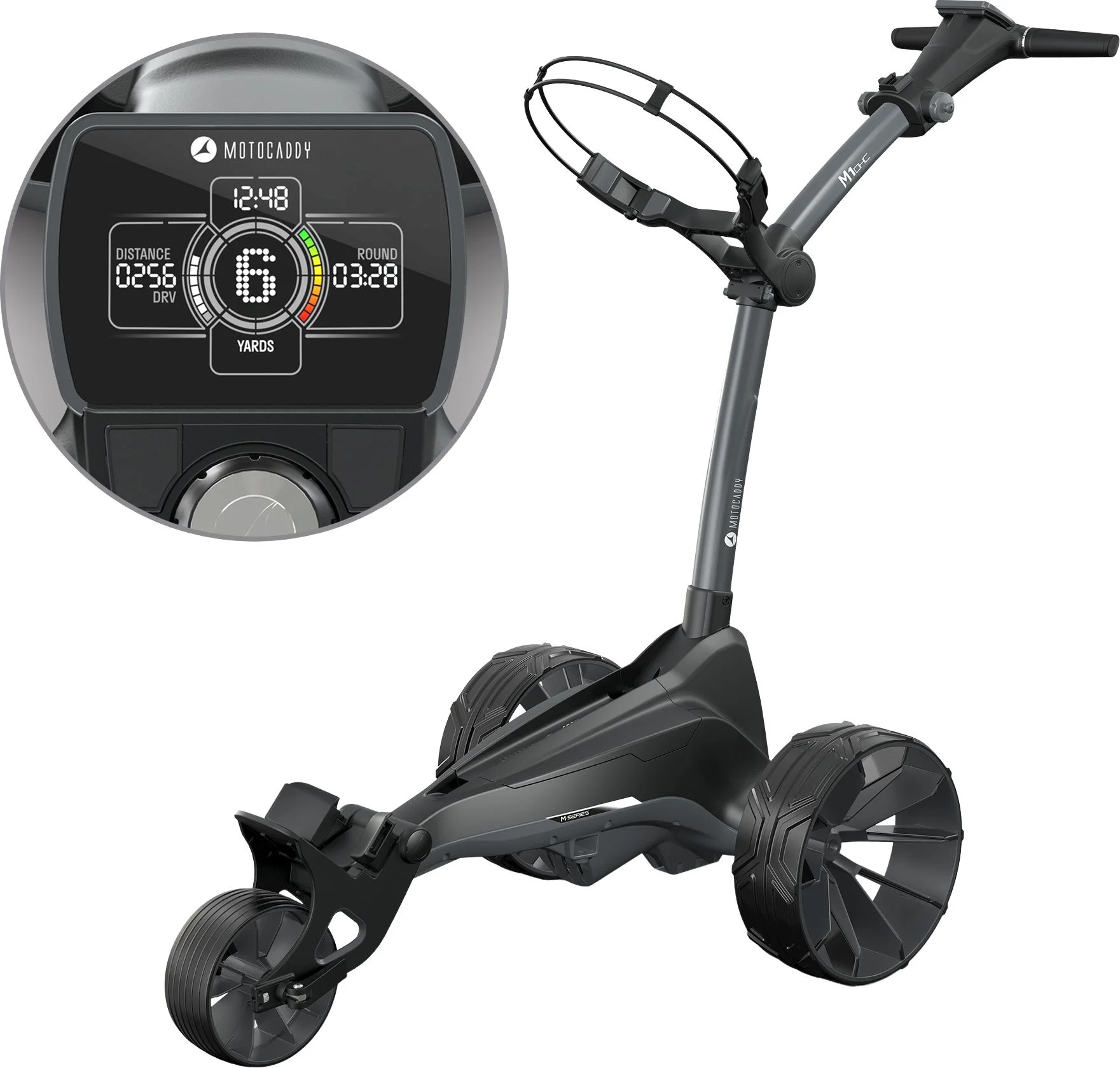 【美品】海外でも使用可VOICE CADDIE Motocaddy M1 DHC Electric Caddy Golf Cart - Carl's Golfland