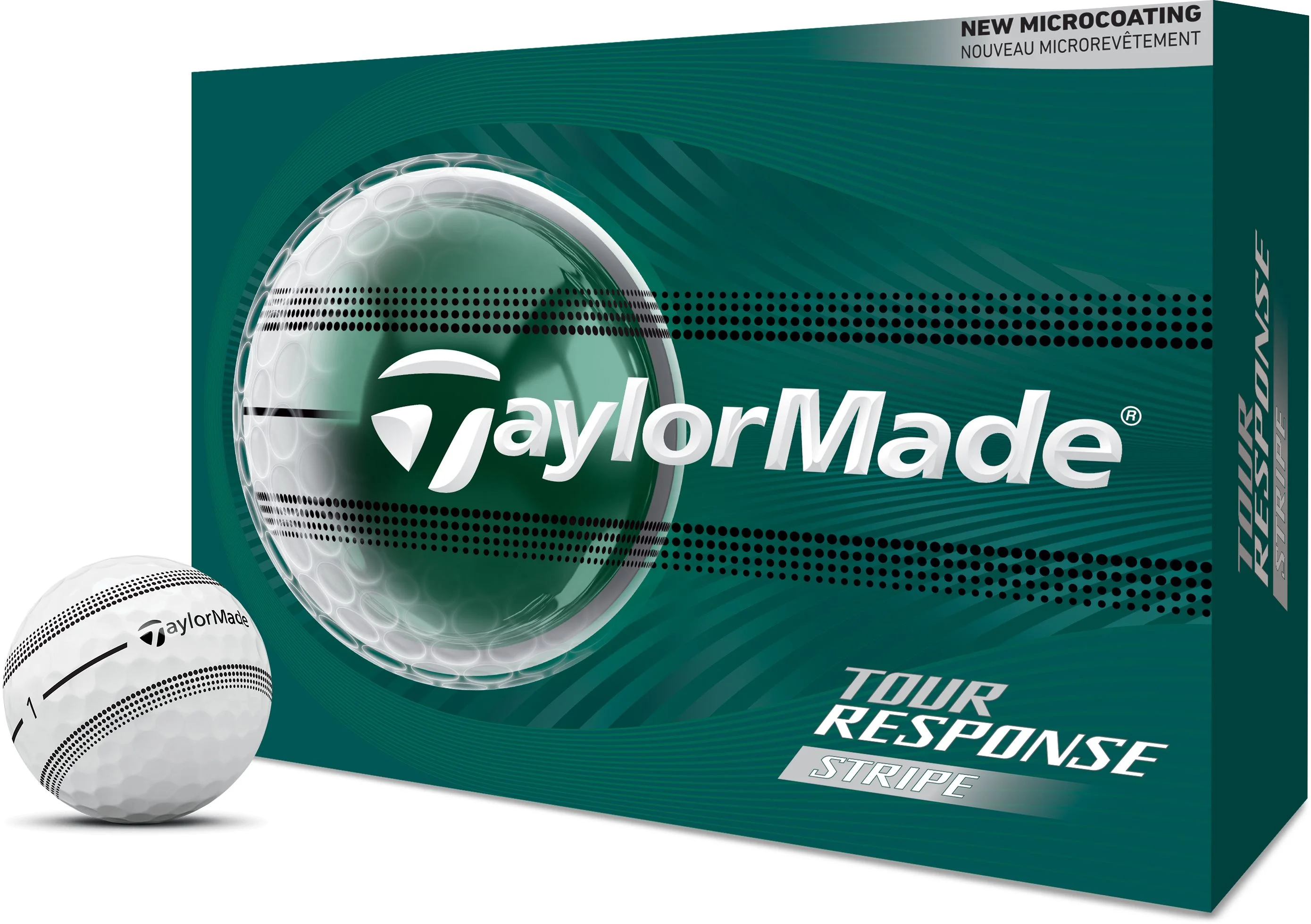 TaylorMade Tour Response Stripe Clear Golf Balls 2026 - Carl's