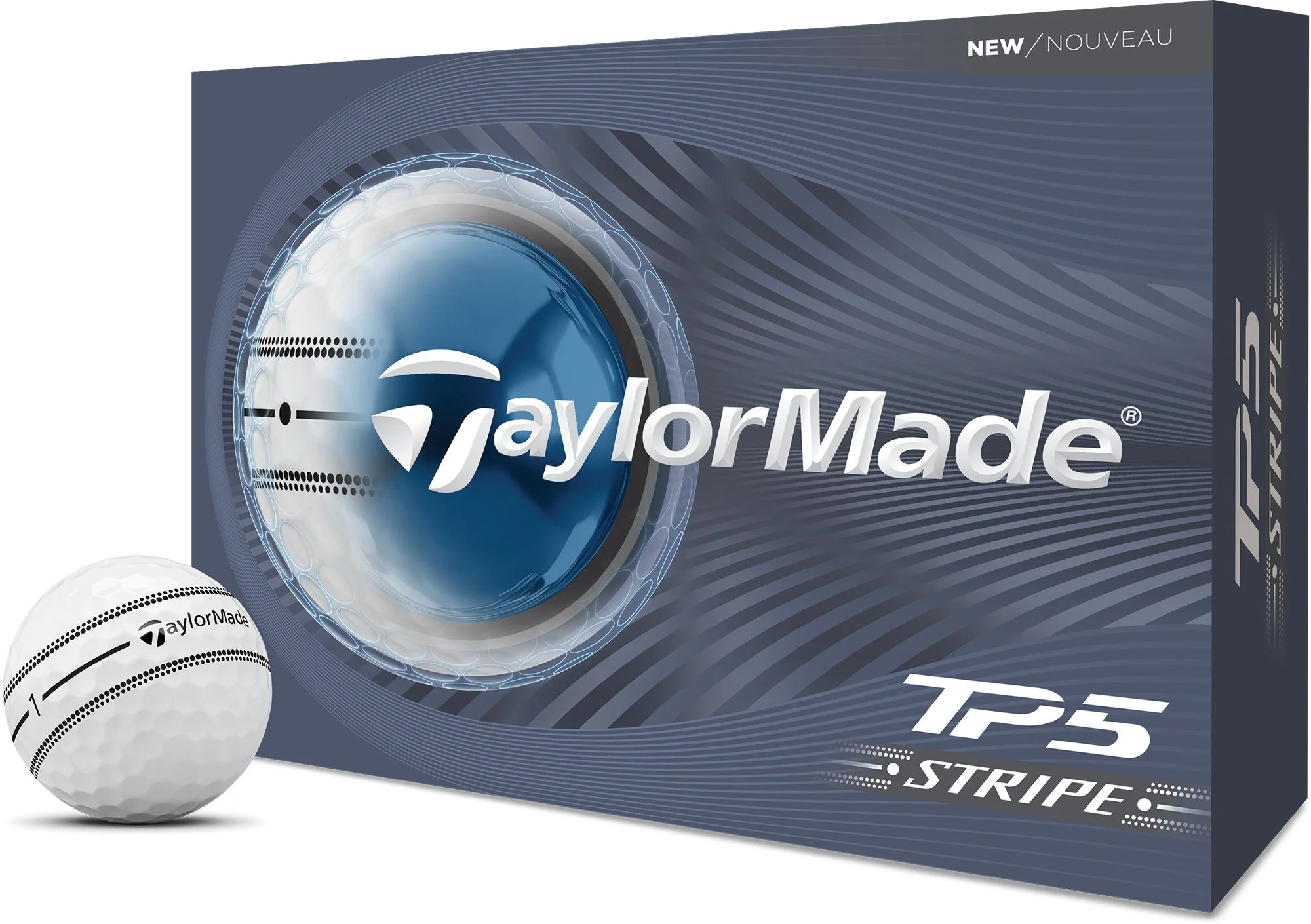 TaylorMade TP5 Stripe Golf Balls 2026 - Carl's Golfland