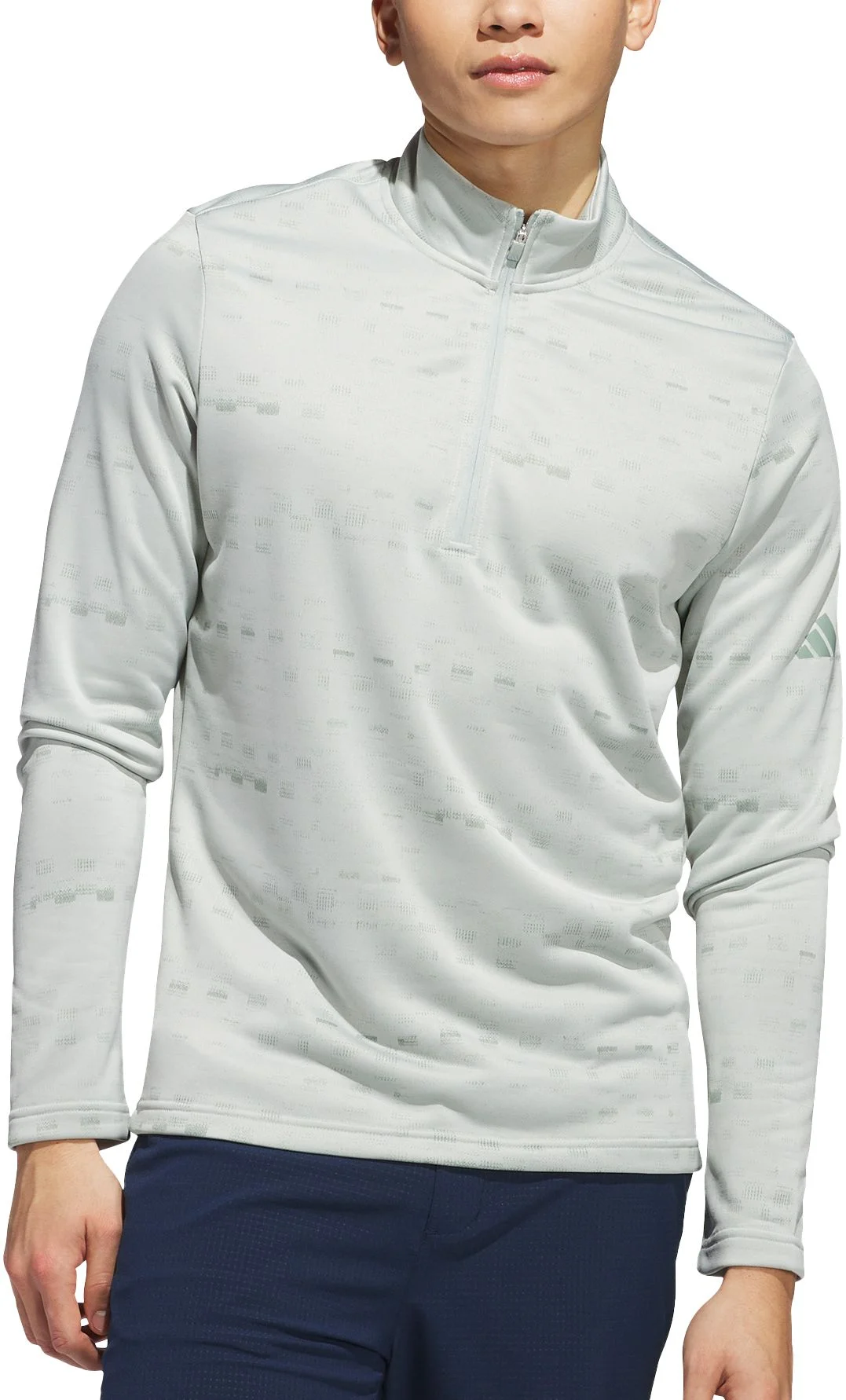 adidas Core Printed Quarter Zip Golf Pullover - Carl's Golfland