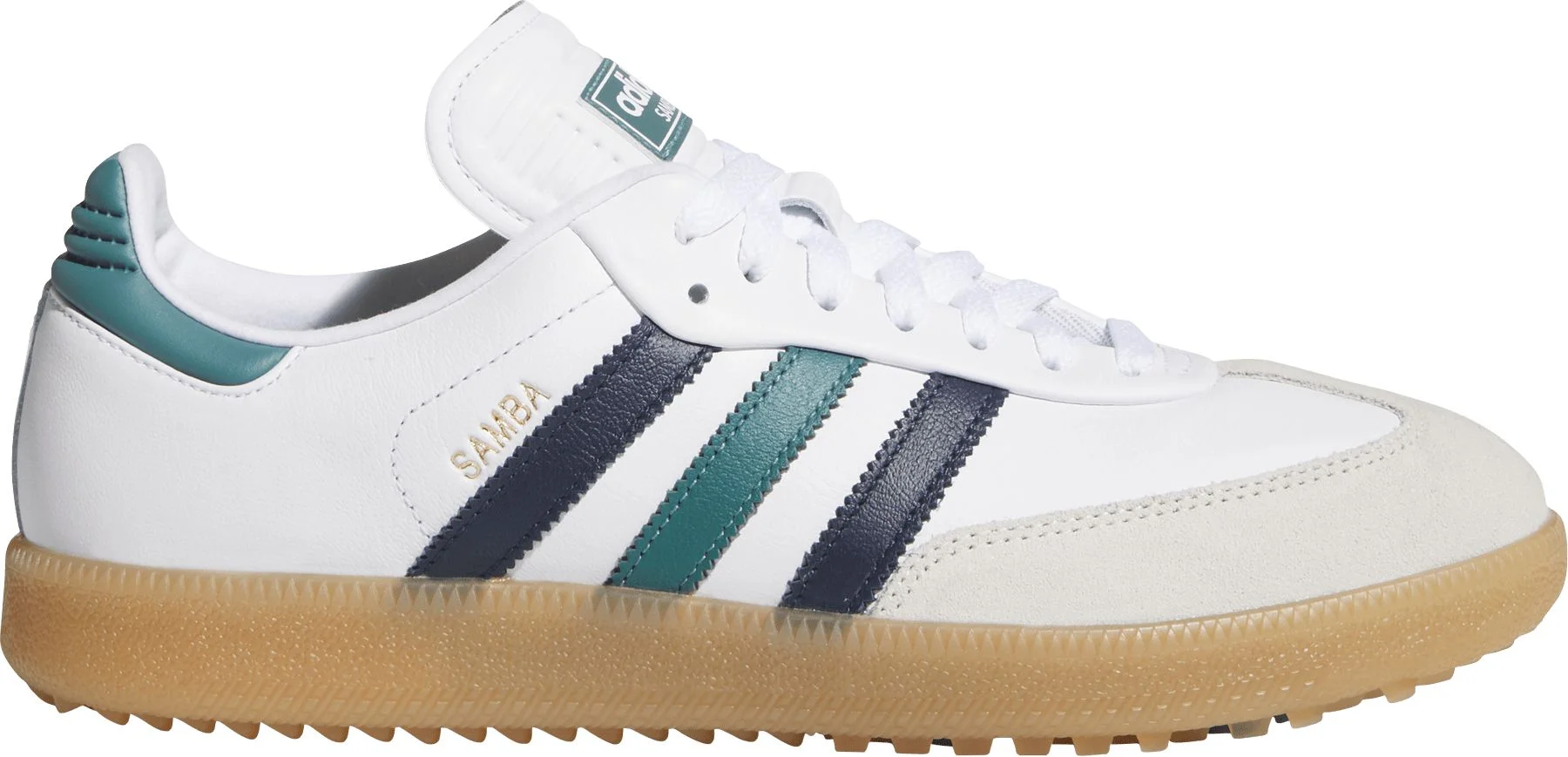 adidas Samba Spikeless Golf Shoes Cloud White/Night Indigo