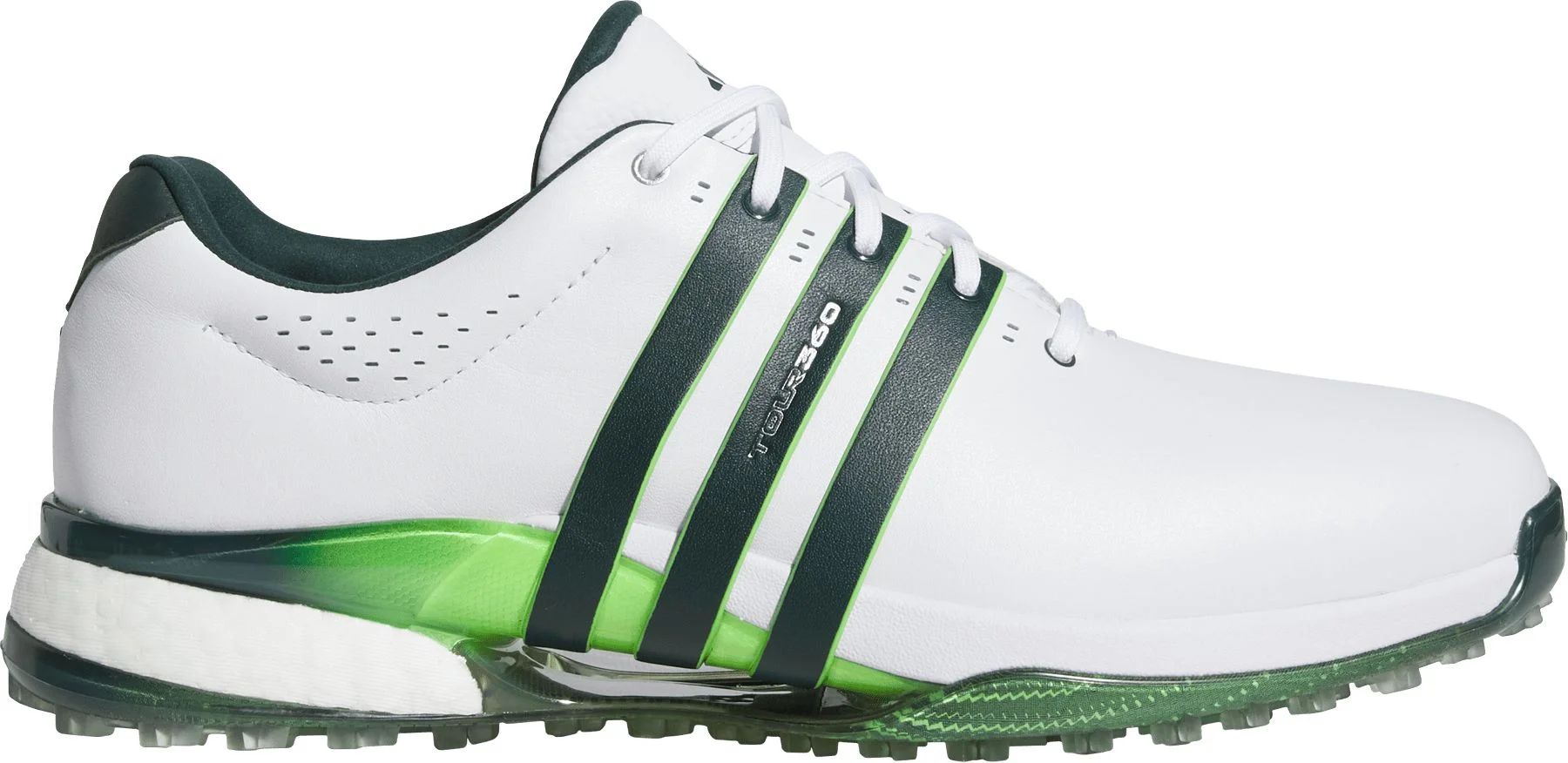 adidas Tour360 25 Spikeless Golf Shoes Cloud White/Aurora