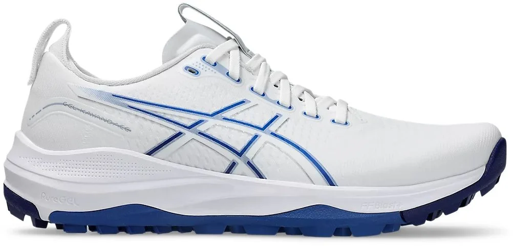 ASICS GEL-KAYANO ACE 3 Golf Shoes White/Imperial Blue - Carl's