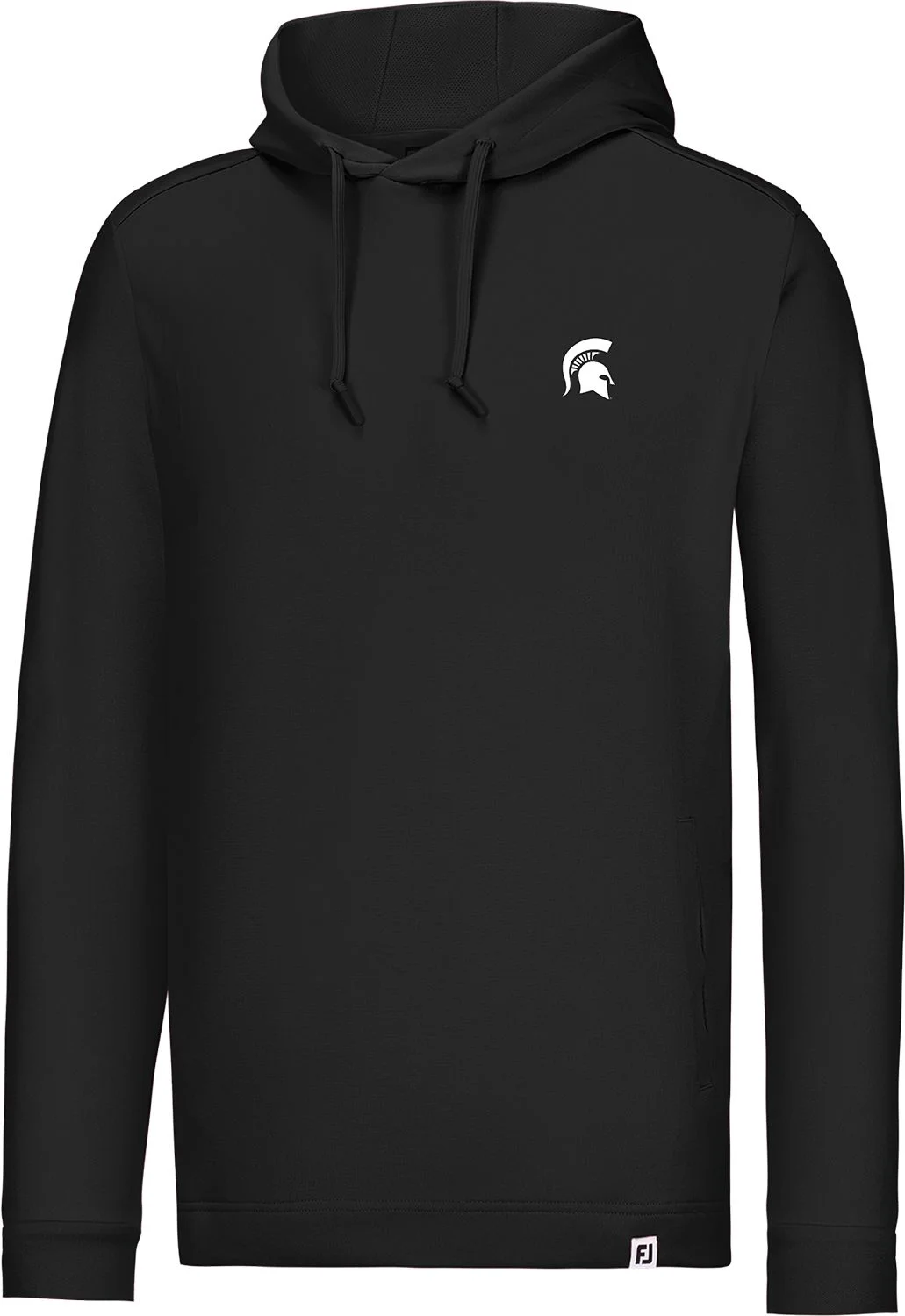 FootJoy Michigan State Spartans Lightweight Golf Hoodie Black
