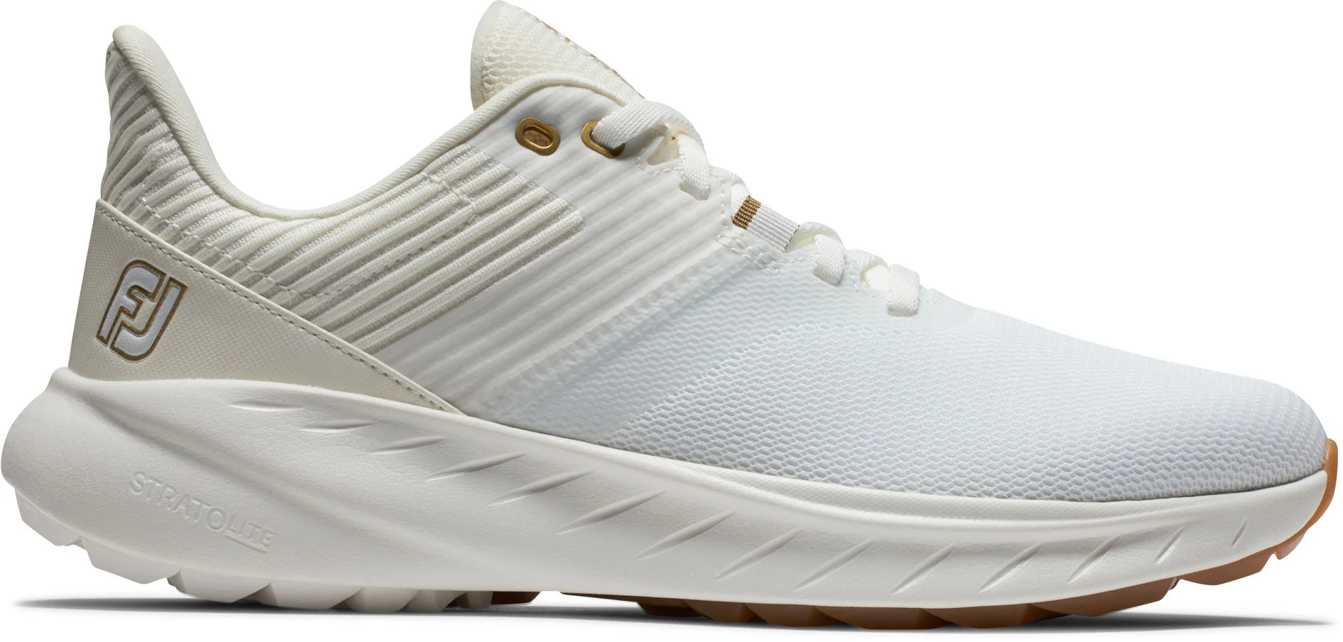 Free Shipping - FootJoy Women's Flex Golf Shoes White/Beige 95718