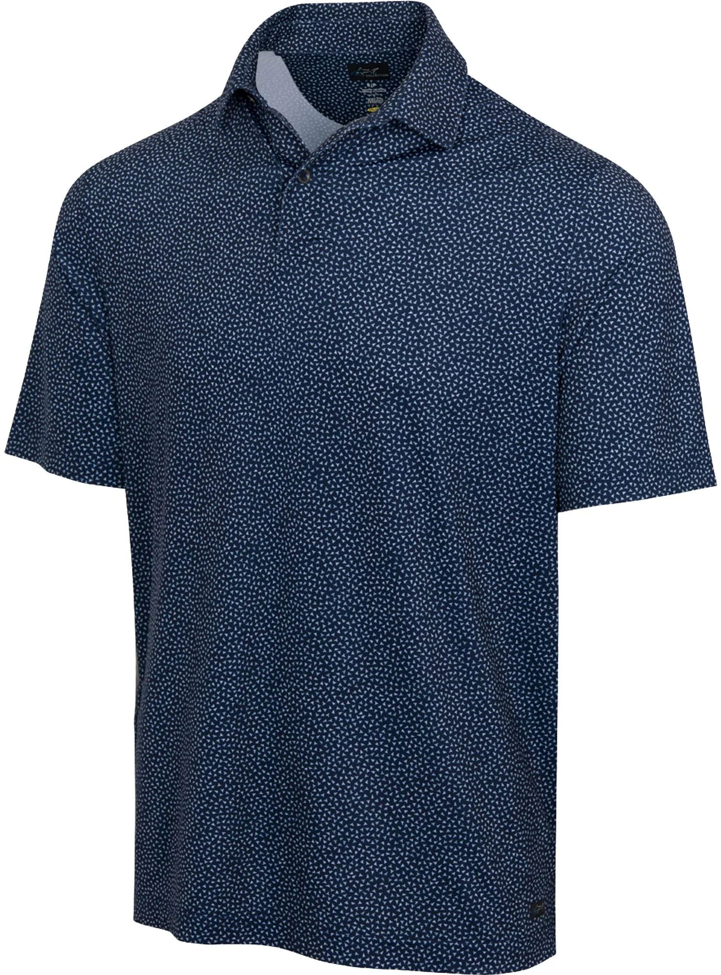 Free Shipping - Greg Norman ML75 Fossil Shark Stretch Golf Polo ON