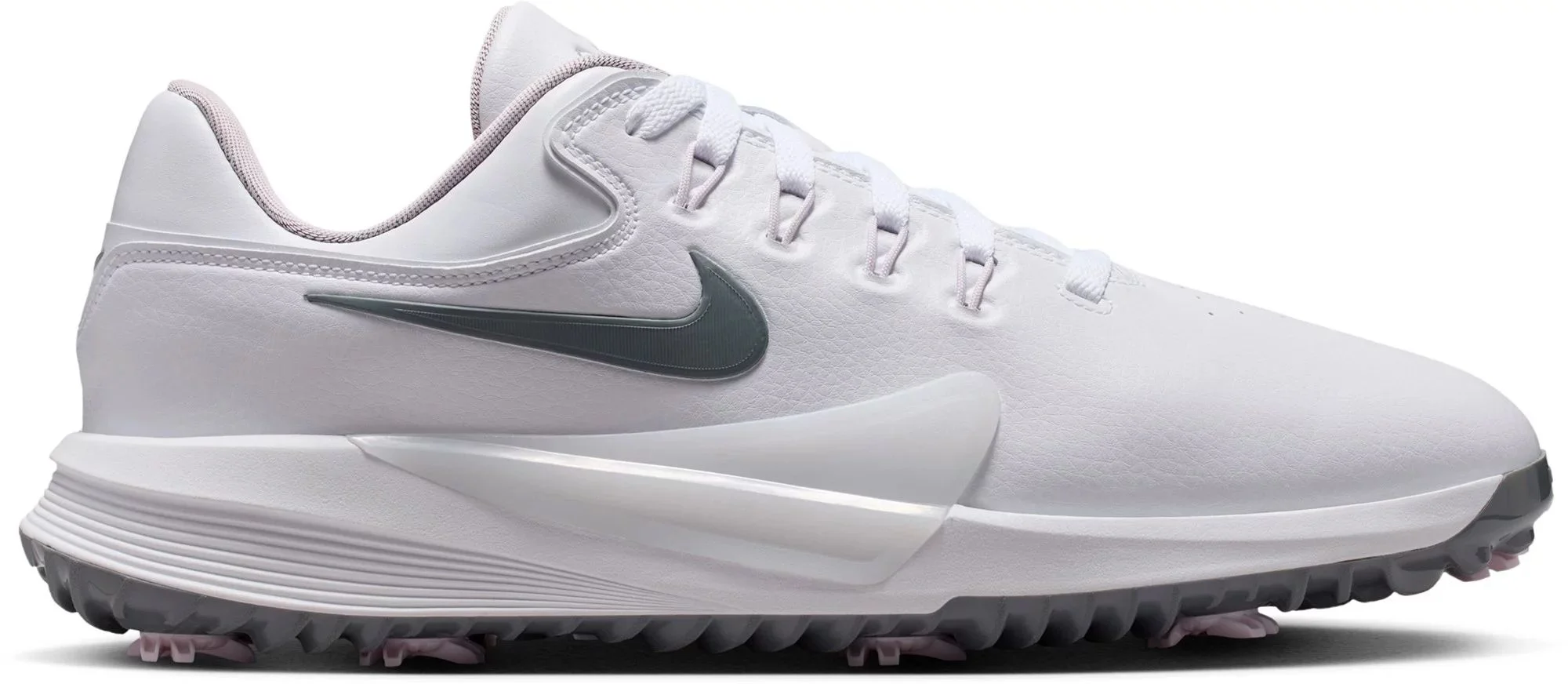 Nike Victory Pro 4 Golf Shoes White/White/Bleached Lilac/Cool Grey