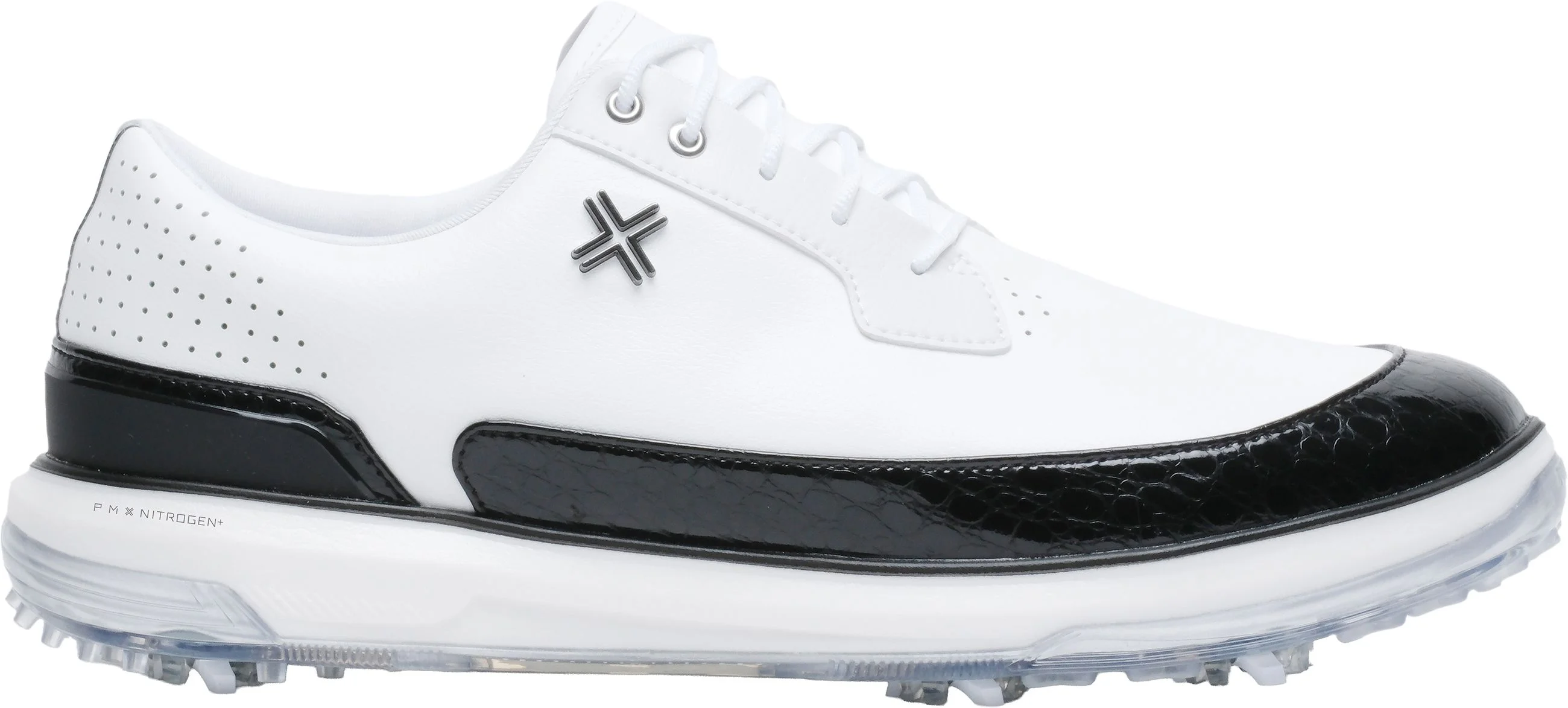PAYNTR Moving Day SC RS Gator Spiked Golf Shoes White/Black