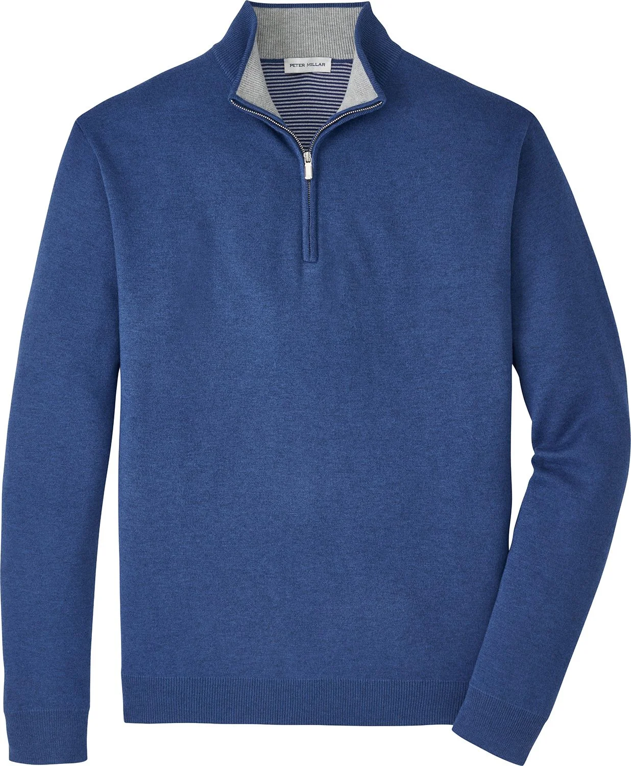 Peter Millar Coolspun Lite Cotton Quarter-Zip Pullover Golf