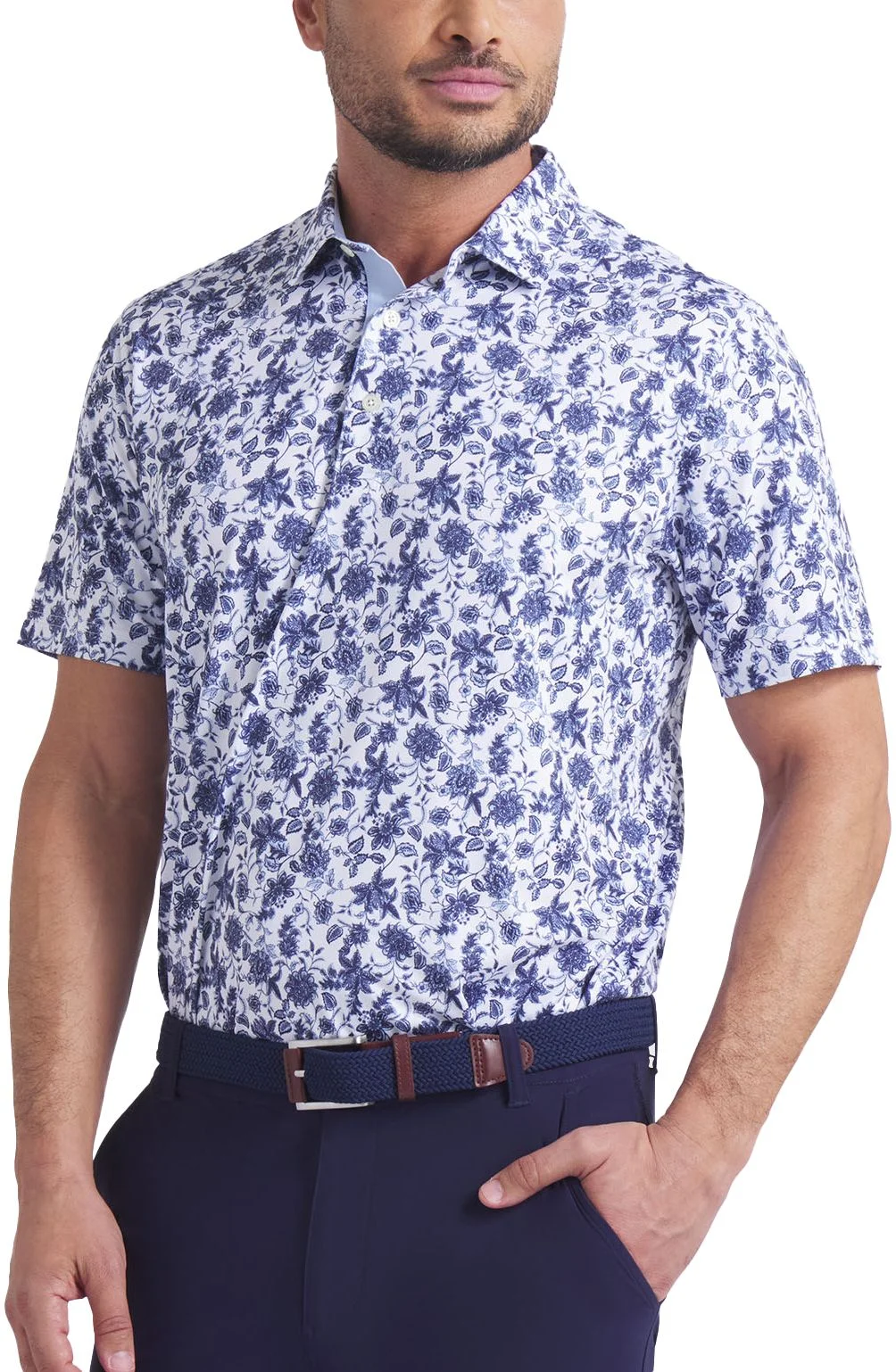 PUMA CLOUDSPUN Carmela Floral Golf Polo - Carl's Golfland