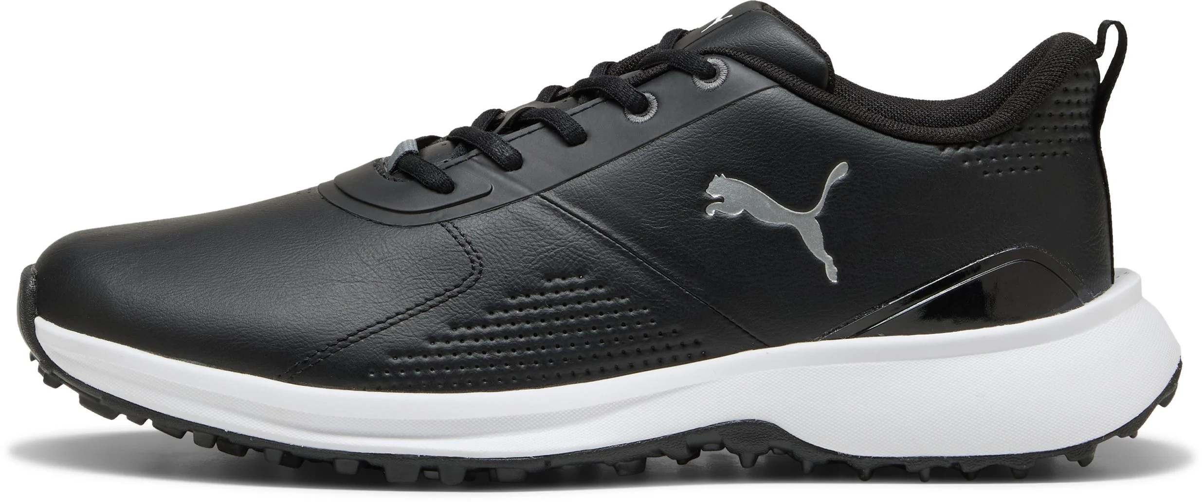 PUMA FUSION GRIP 6 EVO Spikeless Golf Shoes Puma Black/Puma Silver