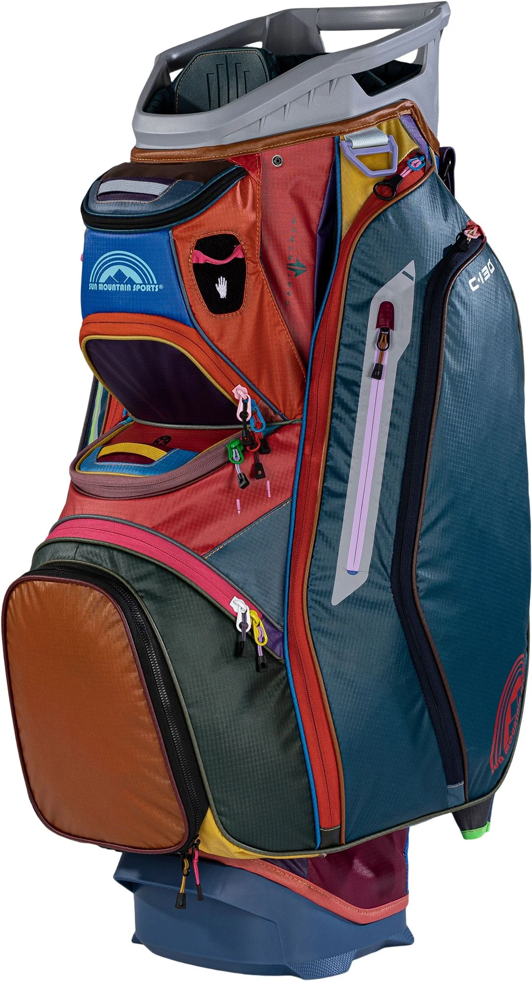 Sun Mountain C-130 Kaleidoscope Cart Bag 2026 - Carl's Golfland