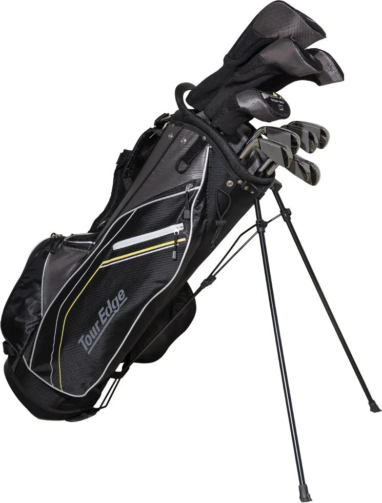 希少 TOUR EDGE キャディーバッグ ゴルフバッグ ブラック ツアーエッジ Tour Edge TE-200 Complete Golf Package Set - Carl's Golfland