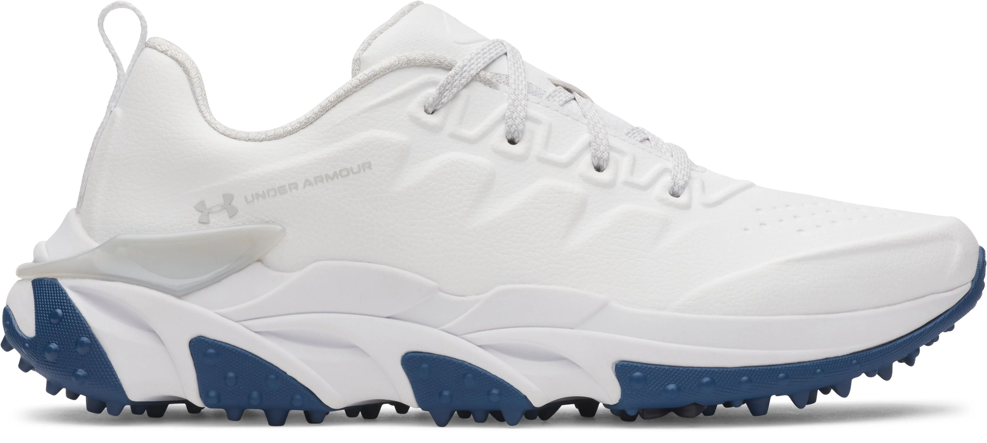 Under Armour UA Halo Tour Spikeless Golf Shoes White/Metallic