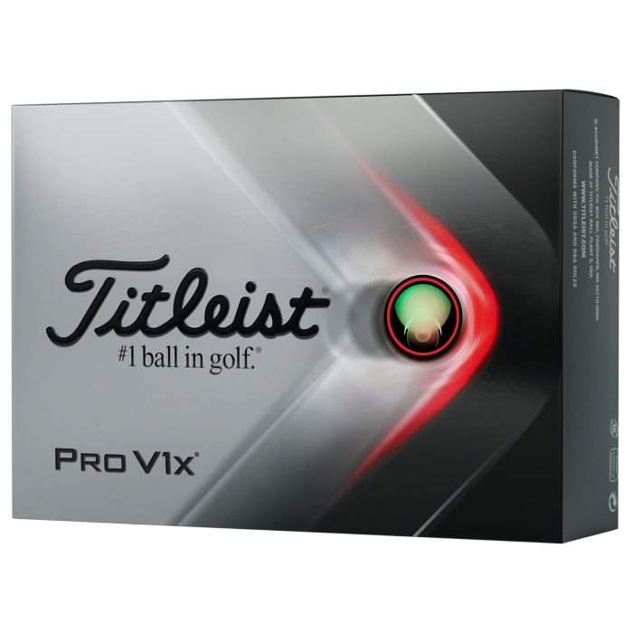 2021 Titleist Pro V1x Golf Balls Packaging