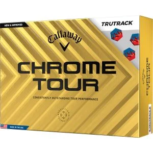 Callaway Chrome Tour TruTrack Golf Balls Packaging