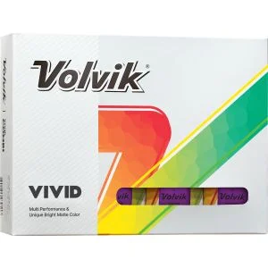 2024 Volvik Vivid Golf Balls Dozen Box