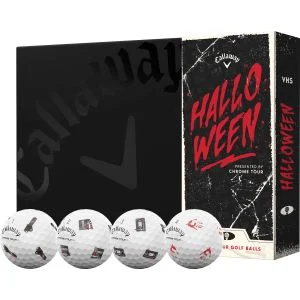 2025 Callaway Chrome Tour Halloween Limited Edition Golf Balls Dozen Box And Balls