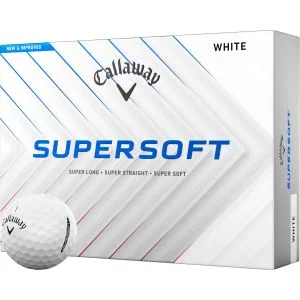 2025 Callaway Supersoft Golf Balls Dozen Box And Ball