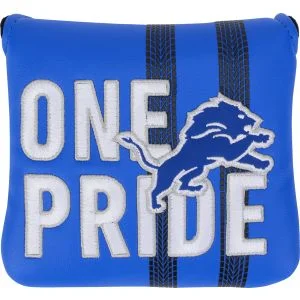 TaylorMade Detroit Lions NFL Mallet Putter Headcover