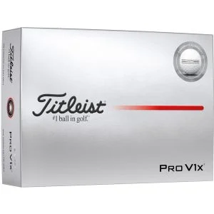 2025 Titleist Pro V1x Enhanced Alignment Golf Balls Dozen Box