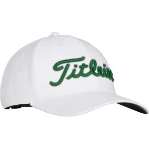 2025 Titleist Tour Performance Green and White Golf Hat