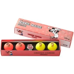 Volvik Vivid Soft Disney Golf Ball Gift Set Minnie Mouse Golf