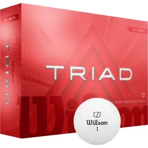 2025 Wilson Triad Golf Balls Dozen Box And Ball