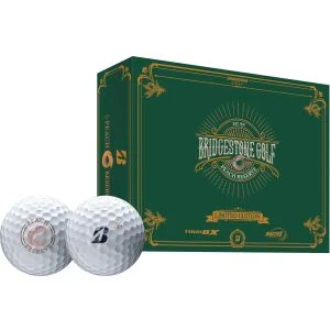 2026 Bridgestone Peach Reserve Tour B X Limited Edition Golf Balls Dozen Box And Ball
