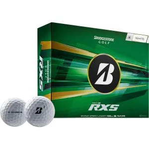 2026 Bridgestone Tour B RXS Golf Balls Dozen Box And Ball