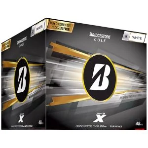 2026 Bridgestone Tour B X Quadfecta Golf Balls Packaging