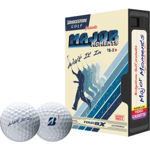 Bridgestone Limited Edition Tour B X Tiger Woods Walk It In Golf Balls