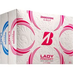 Bridgestone Women's Lady Precept Double Dozen Golf Balls Packaging