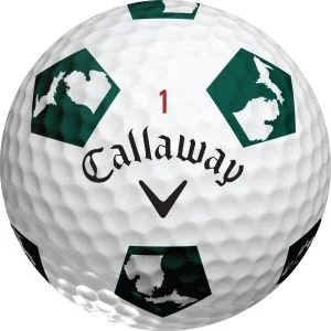 2026 Callaway Chrome Soft Truvis Green Michigan Golf Balls