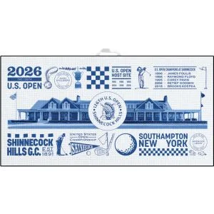 2026 Devant U.S. Open Icons Champion Microfiber Golf Towel