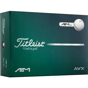 Titleist AVX AIM 360 Golf Balls Dozen Box