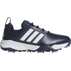 adidas Adipower 26 Golf Shoes Collegiate Navy/Cloud White/Crystal Sky Lateral Side