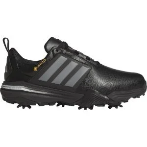 adidas Adipower GORE-TEX Golf Shoes Core Black/Iron Metallic/Silver Metallic Lateral Side