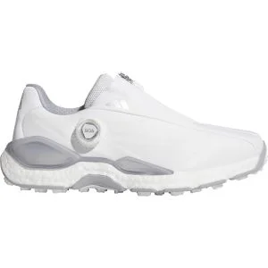 adidas CodeChaos 27 BOA Spikeless Golf Shoes Cloud White/Silver Metallic/Halo Silver Lateral Side