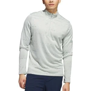 adidas Core Printed Quarter Zip Golf Pullover